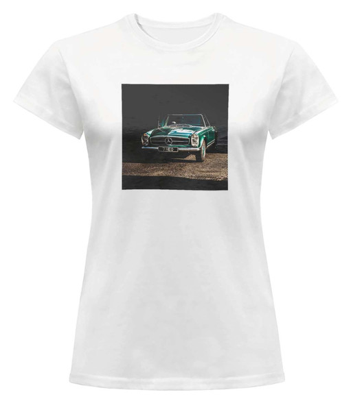 Bluzka damska z naszywką Mercedes classic