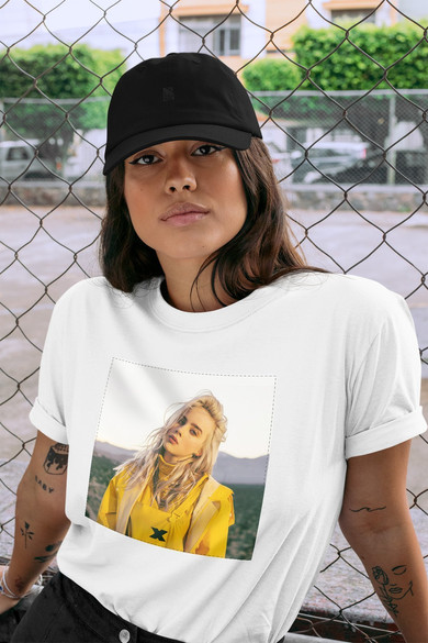 Koszulka z naszywką Billie Eilish 07