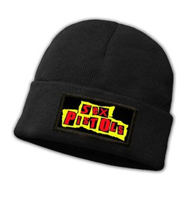 Czapka zimowa z naszywką SEX PISTOLS