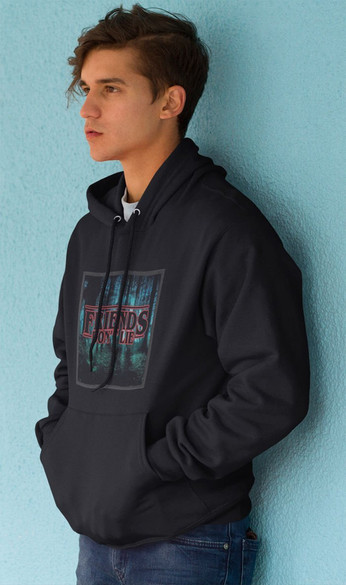 Bluza z naszywką STRANGER THINGS Friends Don"t Lie