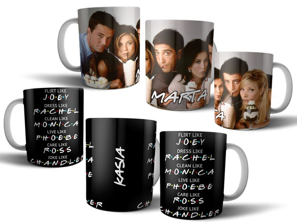 Kubek FRIENDS + IMIĘ GRATIS, PREZENT