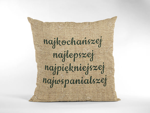 Poduszka na Dzień Babci. Magnes i Imię GRATIS!