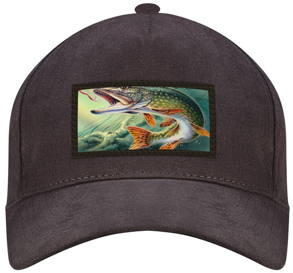 Czapka DLA WĘDKARZA bejsbolówka z naszywką