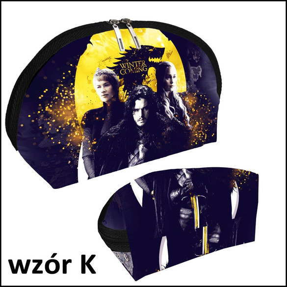 Kosmetyczka GRA O TRON - DUŻO WZORÓW !!!