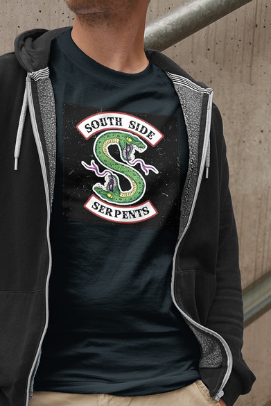 Koszulka z naszywką Riverdale Serpentes