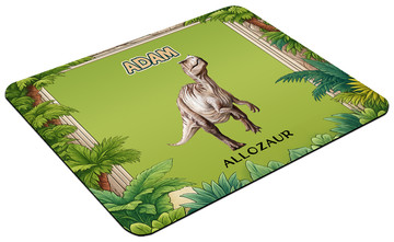 Podkładka Dinozaury Allozaur z dowolnym imieniem 60x40cm