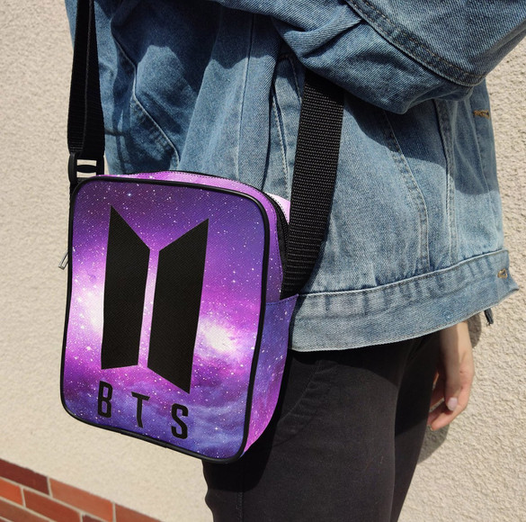 Torba Listonoszka BTS Galaxy Dodaj swój napis!