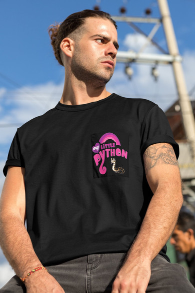 Koszulka z kieszonką My Little Python
