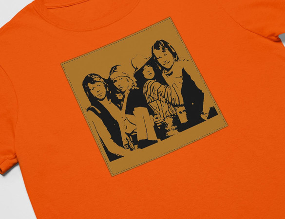 Koszulka z naszywką  ABBA band