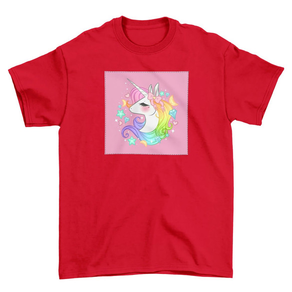 Koszulka z naszywką Unicorne 04