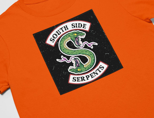 Koszulka z naszywką Riverdale Serpentes