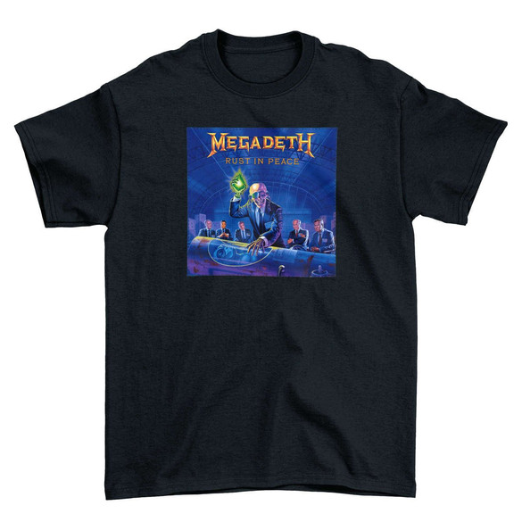 Koszulka z naszywką Megadeth Rust in...