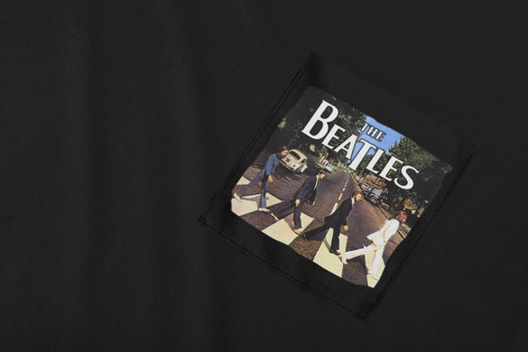 Koszulka z kieszonką The Beatles