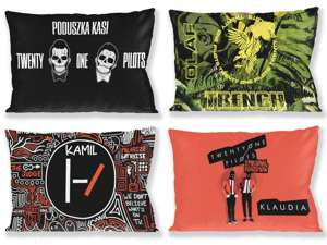 Poduszka 21 TWENTY ONE PILOTS 60x40cm WZORY