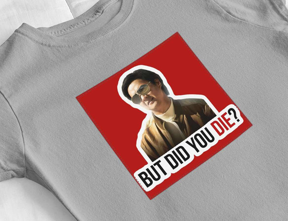 Bluzka damska z naszywką Kac Vegas Did you die?