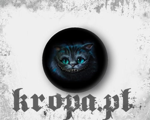 Przypinka CHESHIRE CAT