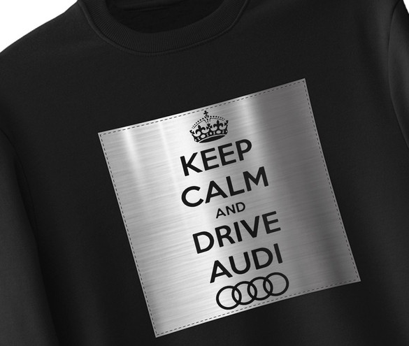 Bluza z naszywką Audi Keep Calm