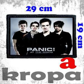 Naszywka duża na ubranie PANIC! AT THE DISCO