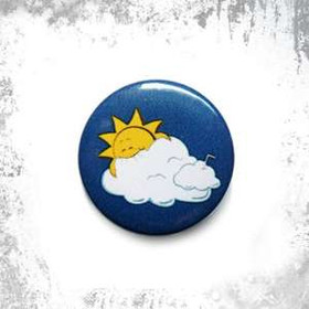 Przypinka GŁODNE SŁONECZKO