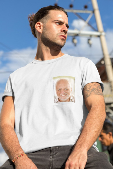 Koszulka z kieszonką DZIWNY PAN ZE STOCKA