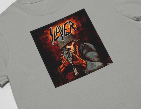 Koszulka z naszywką Slayer Demon