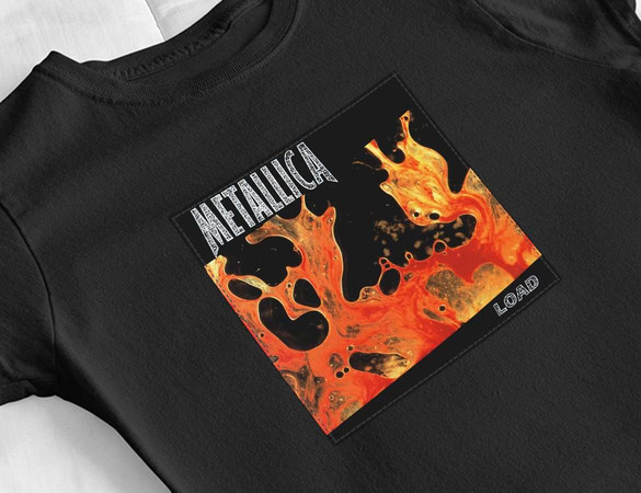 Bluzka damska z naszywką Metallica Load