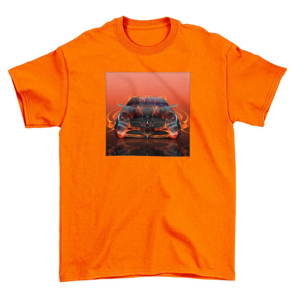 Koszulka z naszywką Mercedes-fire