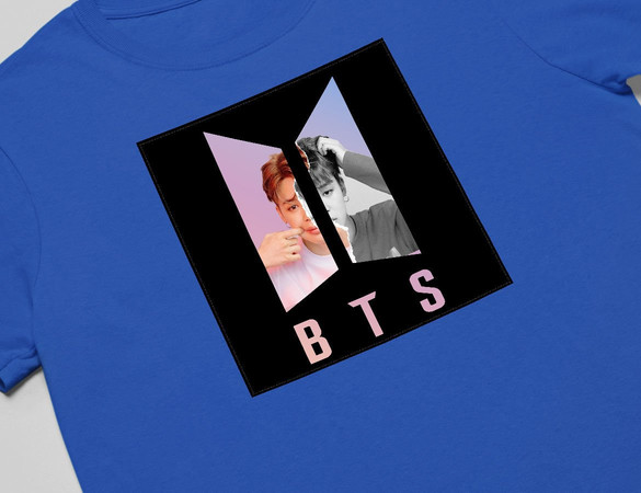 Koszulka z naszywką BTS JIMIN