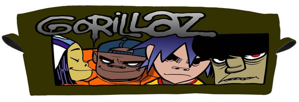 Piórnik GORILLAZ