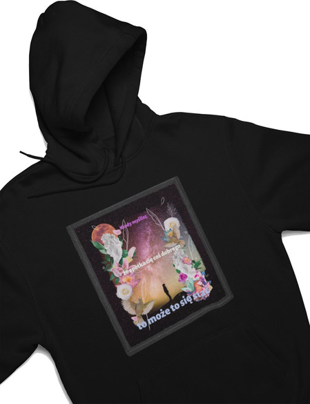 Bluza z naszywką KIEDY MYŚLISZ