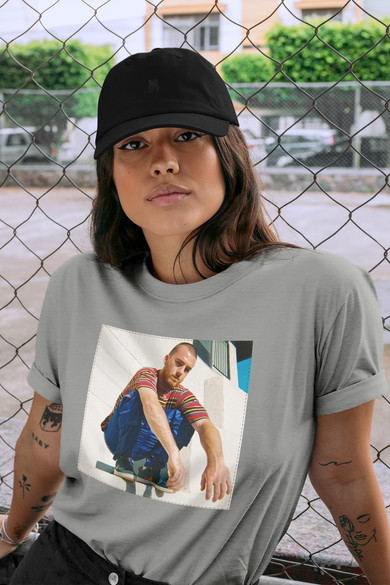 Koszulka z naszywką Euphoria Fezco