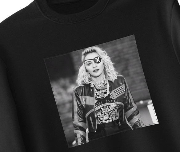 Bluza z naszywką MADONNA Like a..