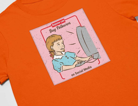 Koszulka z naszywką Enyone can...