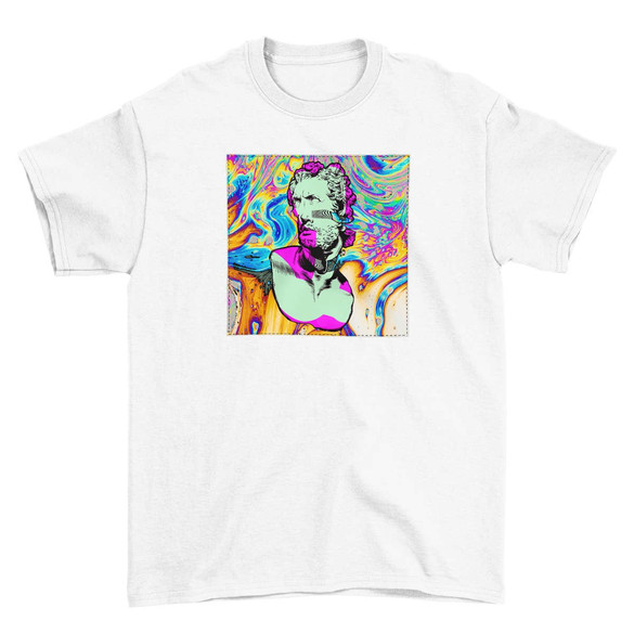 Koszulka z naszywką Psychodelic 04