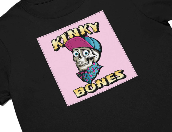Koszulka z naszywką  Kinky