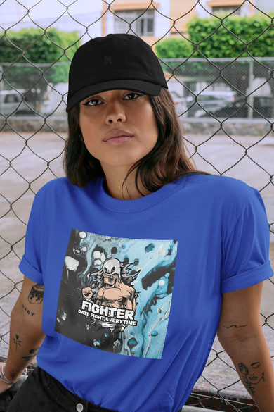 Koszulka z naszywką  FIGHTER