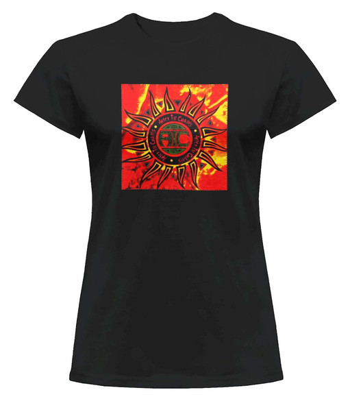 Bluzka damska z naszywką Alice In Chains logo