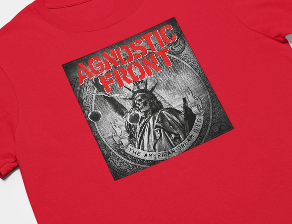 Koszulka z naszywką Agnostic Front  02