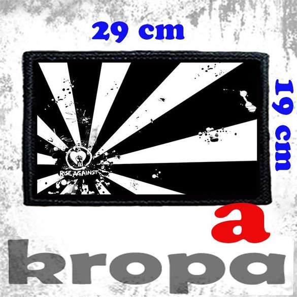 Naszywka duża na ubranie RISE AGAINST