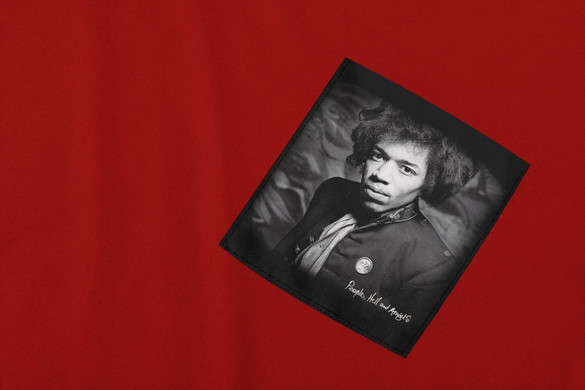 Koszulka z kieszonką JIMI HENDRIX