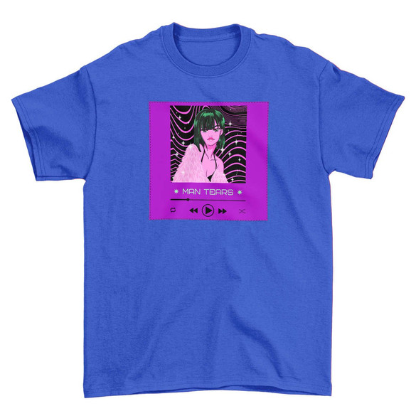 Koszulka z naszywką  Man tears