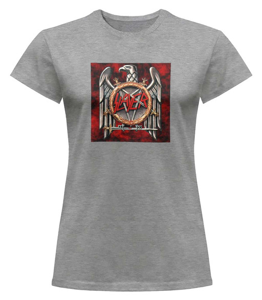 Bluzka damska z naszywką Slayer