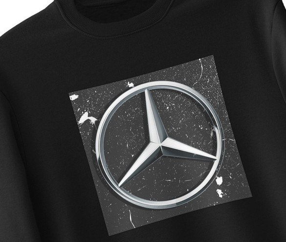 Bluza z naszywką Mercedes logo