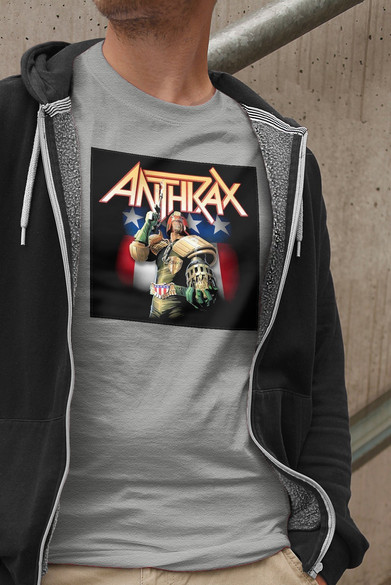 Koszulka z naszywką Anthrax