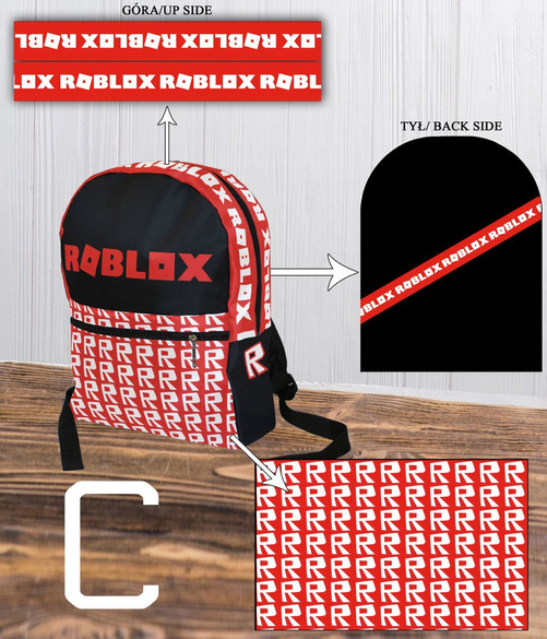 Plecak Szkolny Roblox Wzory! FullPrint!