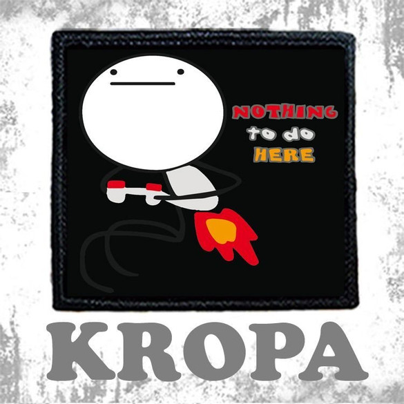 Naszywka Nothing To Do Here