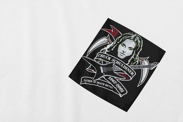 Koszulka z kieszonką  Chuck Schuldiner