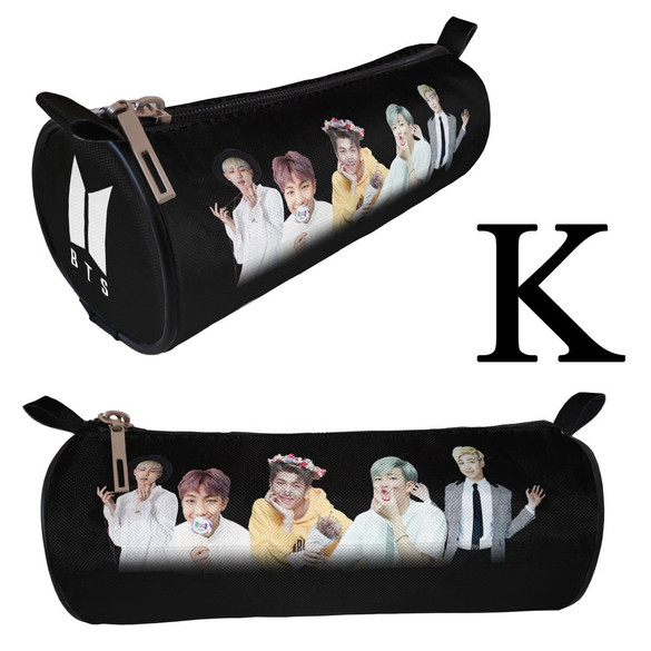 BTS Piórnik szkolny tuba WZORY