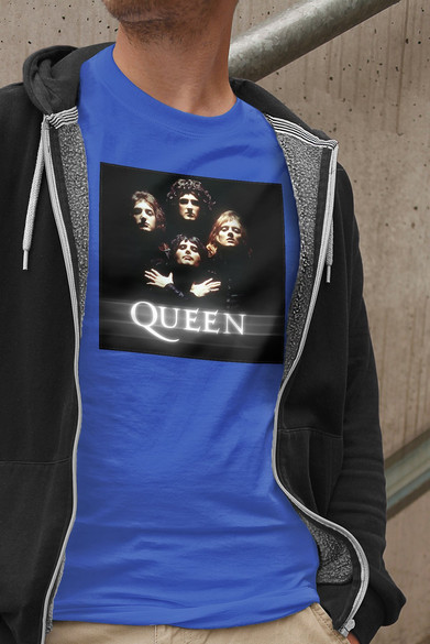 Koszulka z naszywką Queen Bohemian Rhapsody