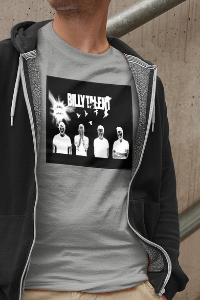 Koszulka z naszywką Billy Talent band